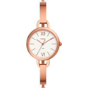 Bracelet de montre Fossil ES4391 Acier inoxydable Plaqué or 12mm